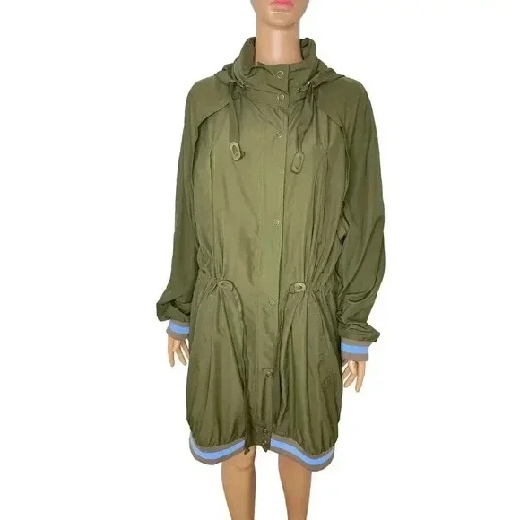 Free People Wind swept jacket size L Wild sage green - Picture 9 of 14